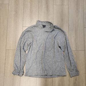 Versace Jeans Couture Heather Gray Knit Top